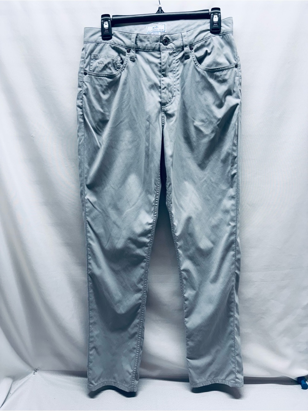 Southern Tide Pants Mens 30x32 Gray Stretch Intercoastal Performance UV Wicking